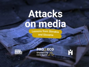 Online discussion Attacks on media: Lessons from Slovakia and Slovenia